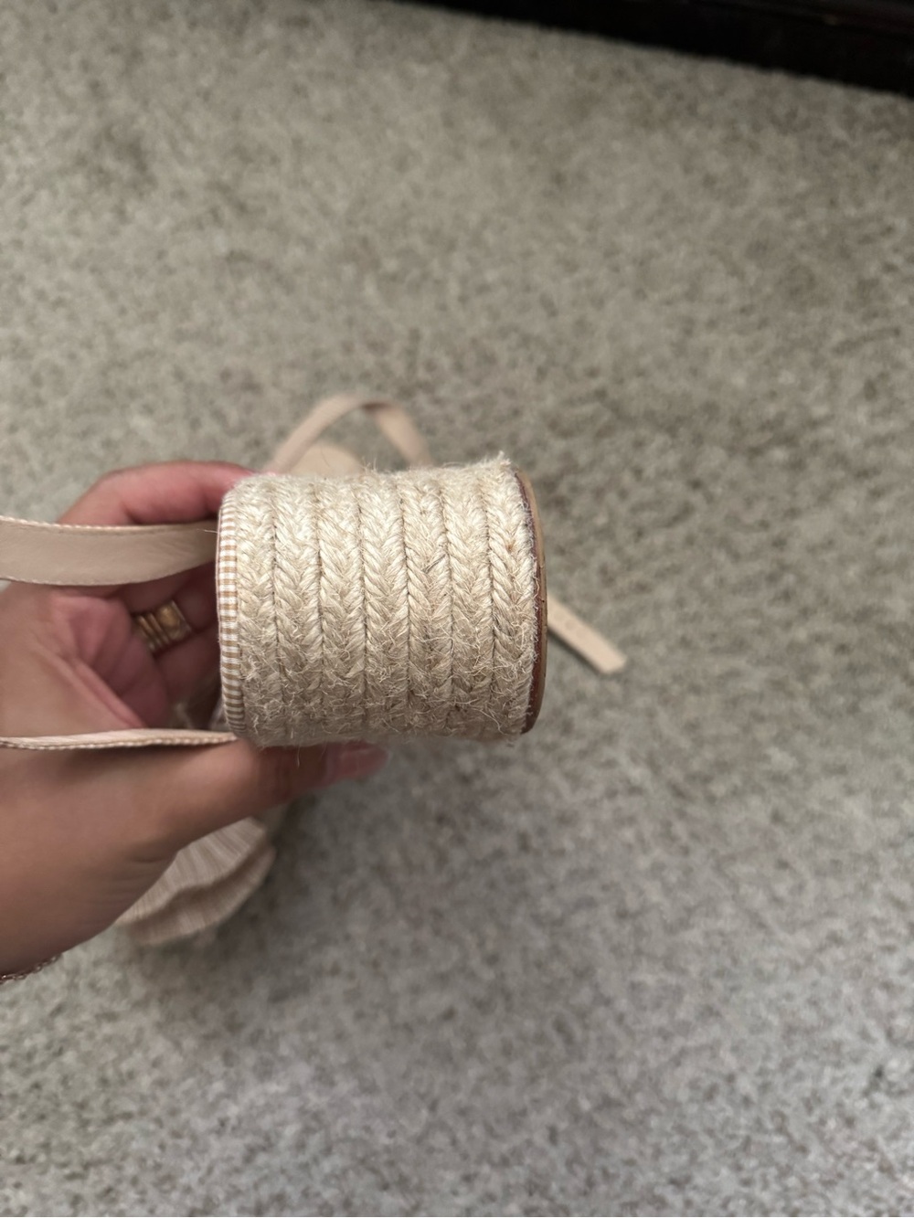 Loeffler Randall Knot Espadrille Sandals - Picture 8 of 13